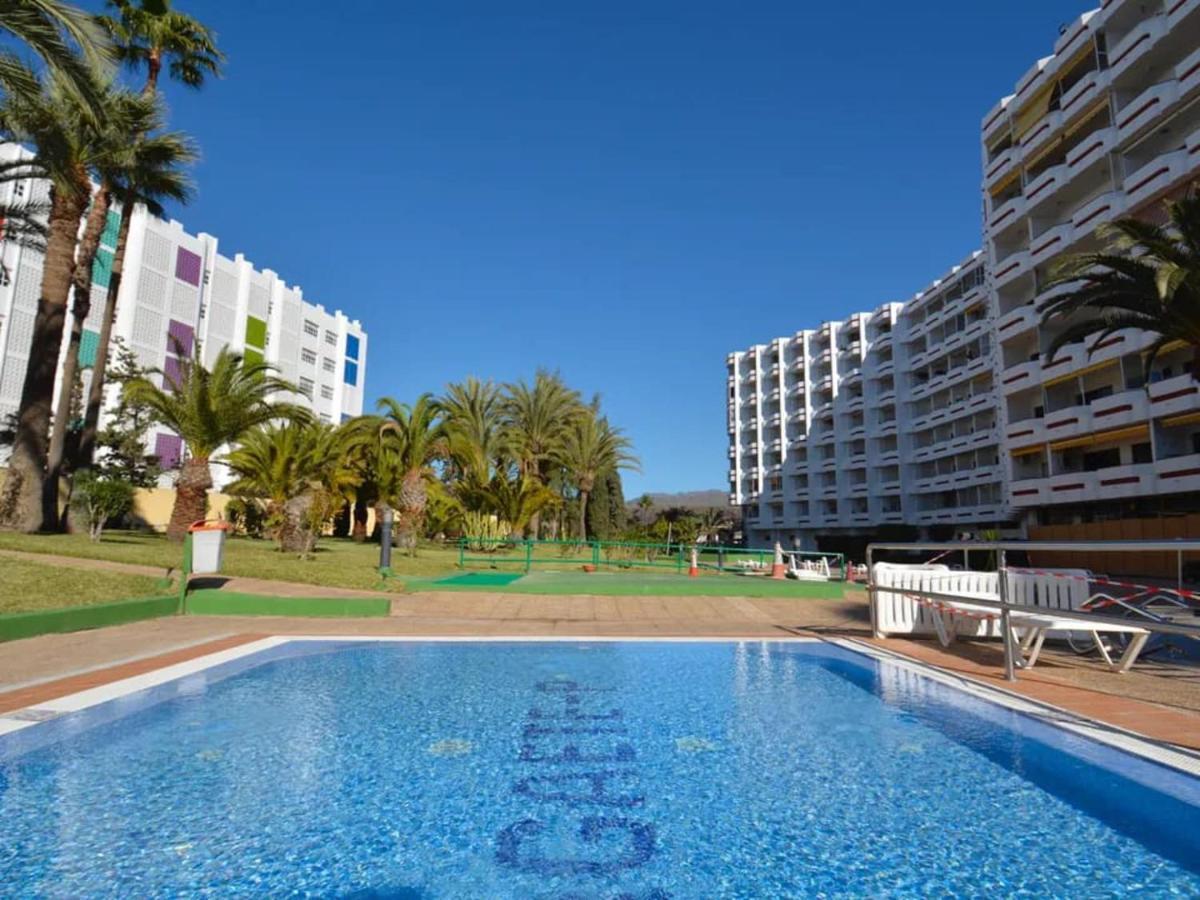 Penthouse In Playa Del Ingles With Lovely View Apartment Ngoại thất bức ảnh